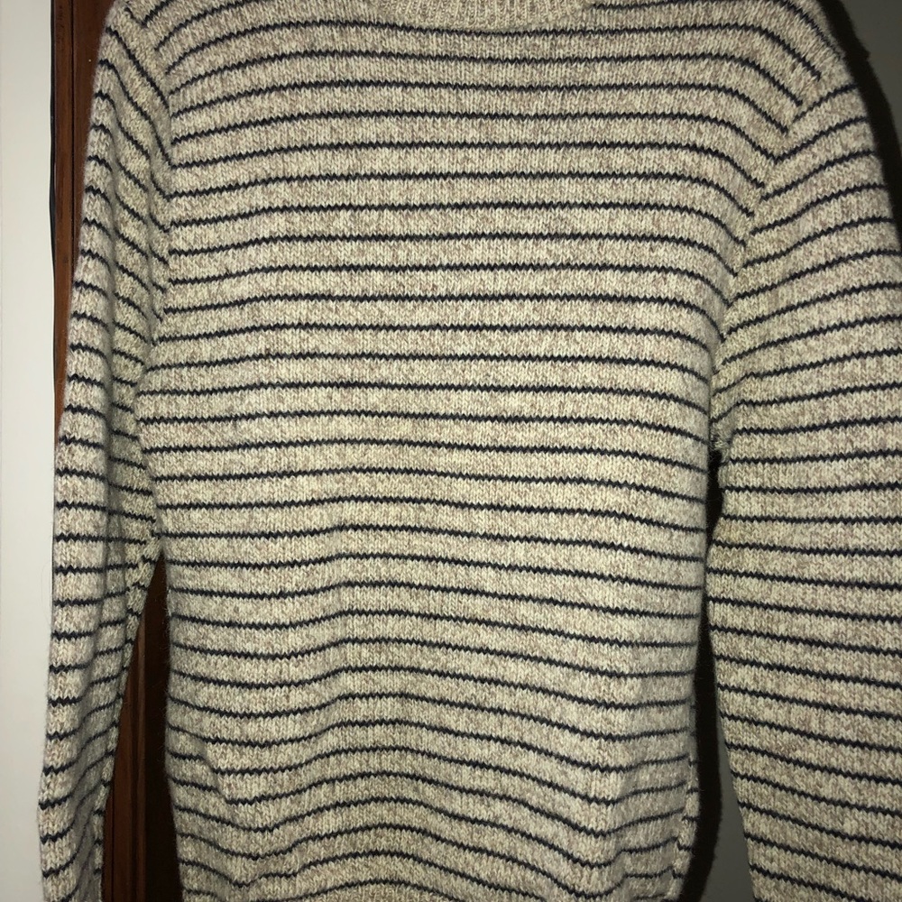 Striped wool sweater